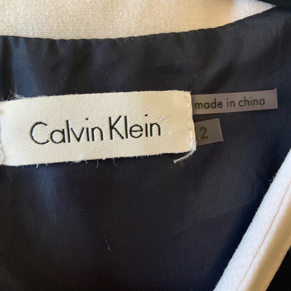 Calvin Klein Navy Dress - Picture 3 of 3